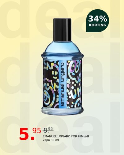 EMANUEL UNGARO FOR HIM edt vapo 30 ml