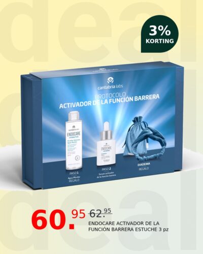 ENDOCARE ACTIVADOR DE LA FUNCIÓN BARRERA ESTUCHE 3 pz