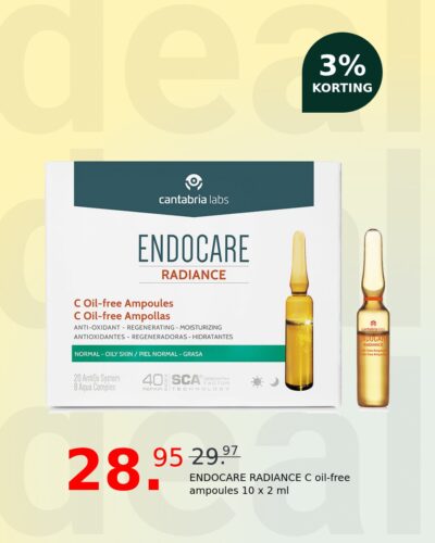 ENDOCARE RADIANCE C oil-free ampoules 10 x 2 ml