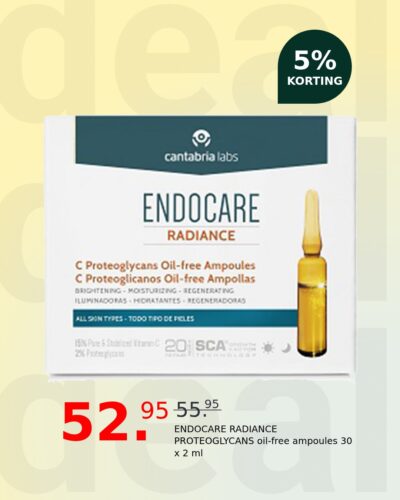 ENDOCARE RADIANCE PROTEOGLYCANS oil-free ampoules 30 x 2 ml