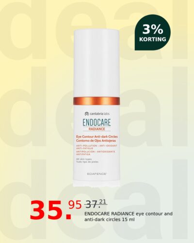 ENDOCARE RADIANCE eye contour and anti-dark circles 15 ml