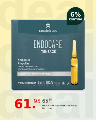ENDOCARE TENSAGE ampoules 20 x 2 ml