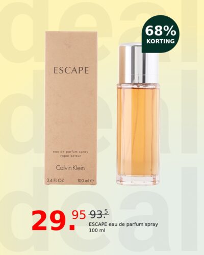 ESCAPE eau de parfum spray 100 ml