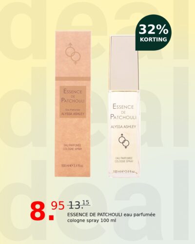 ESSENCE DE PATCHOULI eau parfumée cologne spray 100 ml