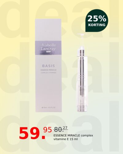 ESSENCE MIRACLE complex vitamine E 15 ml