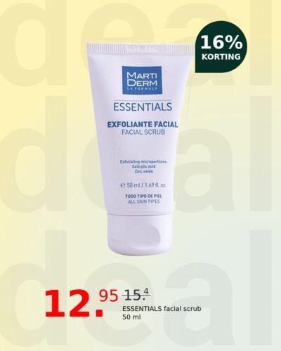 ESSENTIALS facial scrub 50 ml