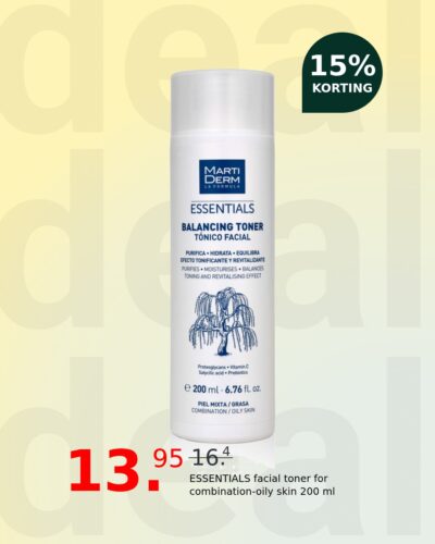 ESSENTIALS facial toner for combination-oily skin 200 ml