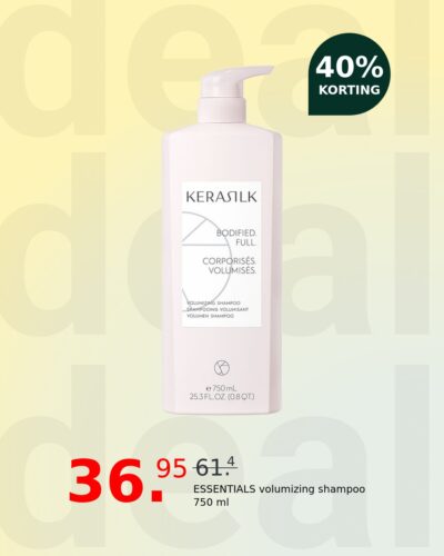 ESSENTIALS volumizing shampoo 750 ml