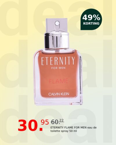 ETERNITY FLAME FOR MEN eau de toilette spray 50 ml