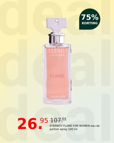 ETERNITY FLAME FOR WOMEN eau de parfum spray 100 ml