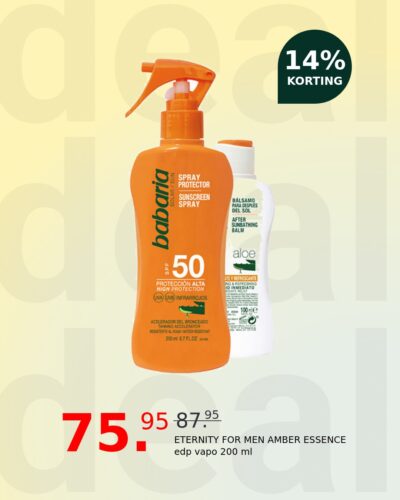 ETERNITY FOR MEN AMBER ESSENCE edp vapo 200 ml