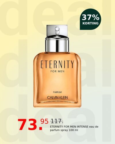 ETERNITY FOR MEN INTENSE eau de parfum spray 100 ml