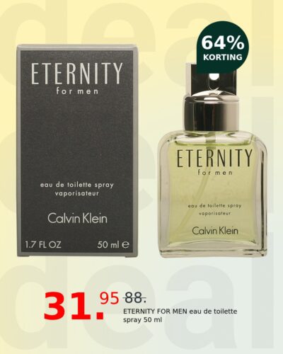 ETERNITY FOR MEN eau de toilette spray 50 ml