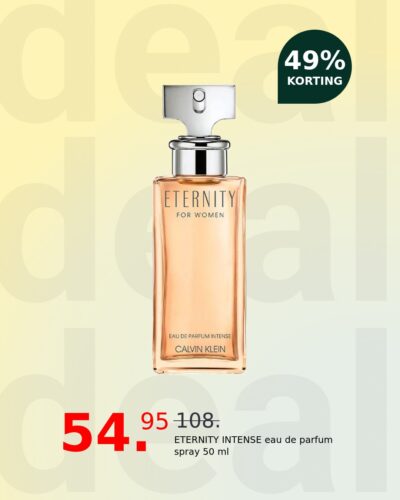 ETERNITY INTENSE eau de parfum spray 50 ml