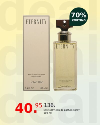 ETERNITY eau de parfum spray 100 ml
