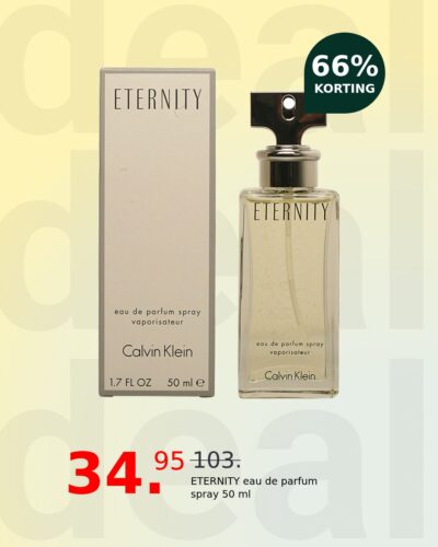 ETERNITY eau de parfum spray 50 ml
