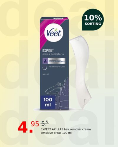 EXPERT AXILLAS hair removal cream sensitive areas 100 ml