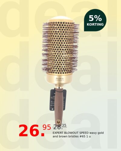 EXPERT BLOWOUT SPEED wavy gold and brown bristles #65 1 u