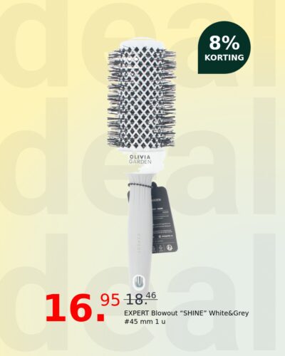 EXPERT Blowout “SHINE” White&Grey #45 mm 1 u