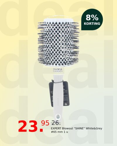 EXPERT Blowout “SHINE” White&Grey #65 mm 1 u