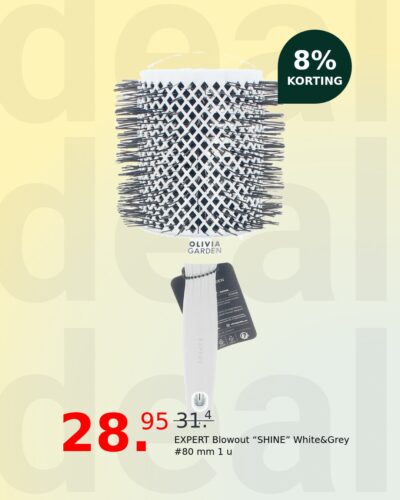 EXPERT Blowout “SHINE” White&Grey #80 mm 1 u