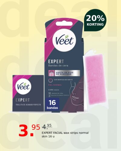 EXPERT FACIAL wax strips normal skin 16 u