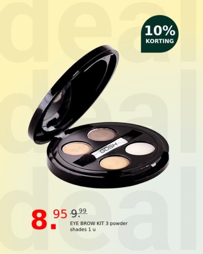 EYE BROW KIT 3 powder shades 1 u