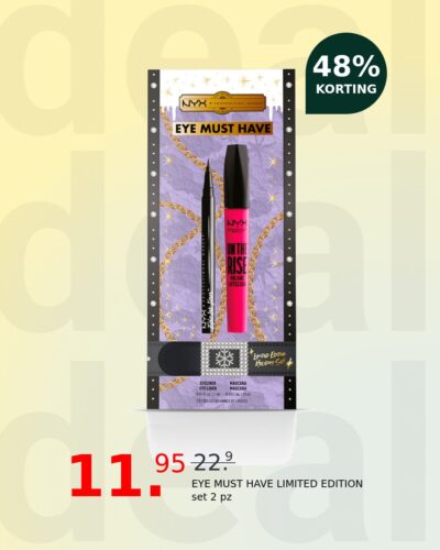 EYE MUST HAVE LIMITED EDITION set 2 pz