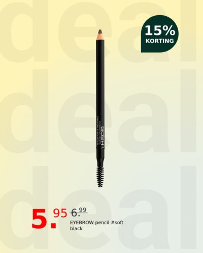 EYEBROW pencil #soft black