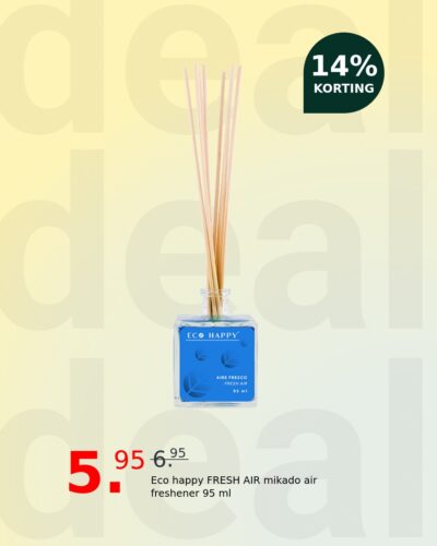 Eco happy FRESH AIR mikado air freshener 95 ml