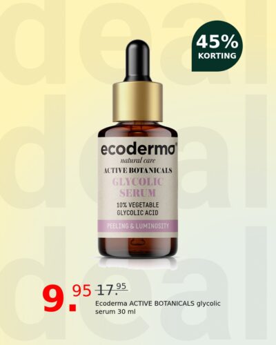 Ecoderma ACTIVE BOTANICALS glycolic serum 30 ml