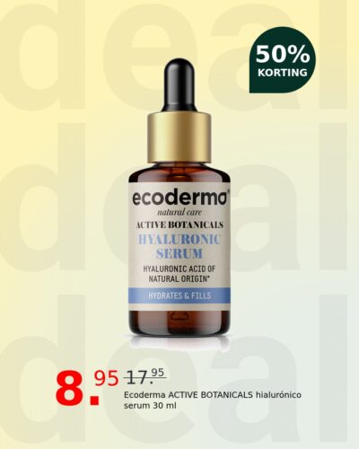 Ecoderma ACTIVE BOTANICALS hialurónico serum 30 ml