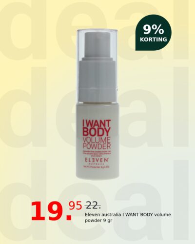 Eleven australia I WANT BODY volume powder 9 gr