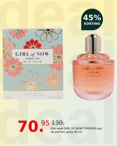 Elie saab GIRL OF NOW FOREVER eau de parfum spray 90 ml