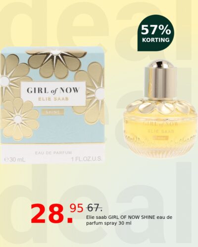 Elie saab GIRL OF NOW SHINE eau de parfum spray 30 ml