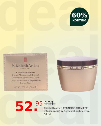 Elizabeth arden CERAMIDE PREMIERE intense moisture&renewal night cream 50 ml