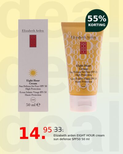 Elizabeth arden EIGHT HOUR cream sun defense SPF50 50 ml