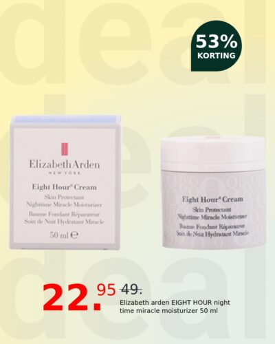Elizabeth arden EIGHT HOUR night time miracle moisturizer 50 ml