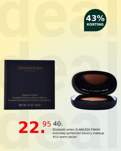 Elizabeth arden FLAWLESS FINISH everyday perfection bouncy makeup #12-warm pecan