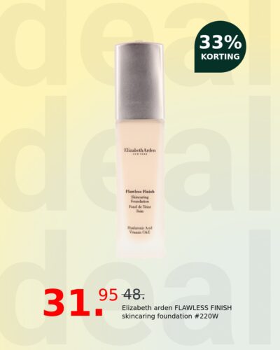Elizabeth arden FLAWLESS FINISH skincaring foundation #220W