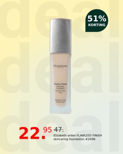 Elizabeth arden FLAWLESS FINISH skincaring foundation #260N