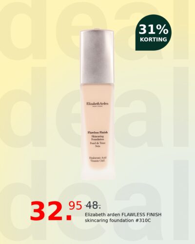 Elizabeth arden FLAWLESS FINISH skincaring foundation #310C