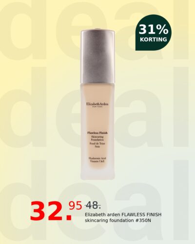 Elizabeth arden FLAWLESS FINISH skincaring foundation #350N