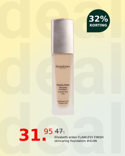 Elizabeth arden FLAWLESS FINISH skincaring foundation #410N