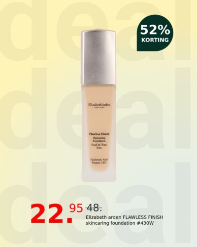 Elizabeth arden FLAWLESS FINISH skincaring foundation #430W