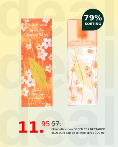 Elizabeth arden GREEN TEA NECTARINE BLOSSOM eau de toilette spray 100 ml