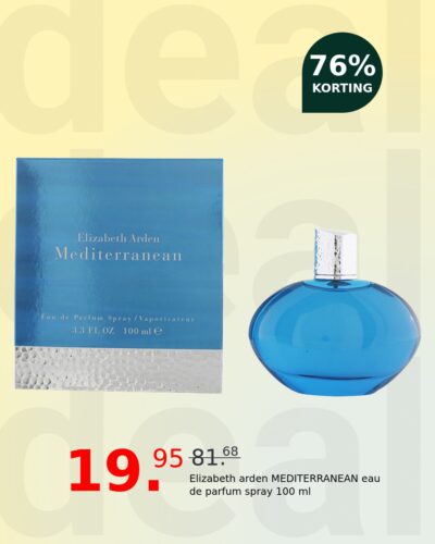 Elizabeth arden MEDITERRANEAN eau de parfum spray 100 ml