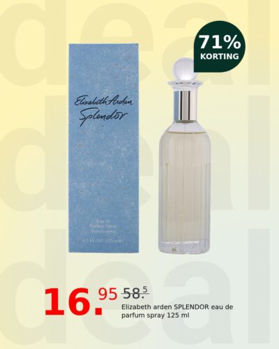 Elizabeth arden SPLENDOR eau de parfum spray 125 ml