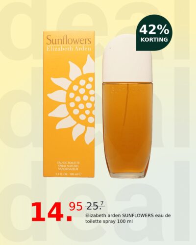Elizabeth arden SUNFLOWERS eau de toilette spray 100 ml