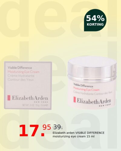 Elizabeth arden VISIBLE DIFFERENCE moisturizing eye cream 15 ml